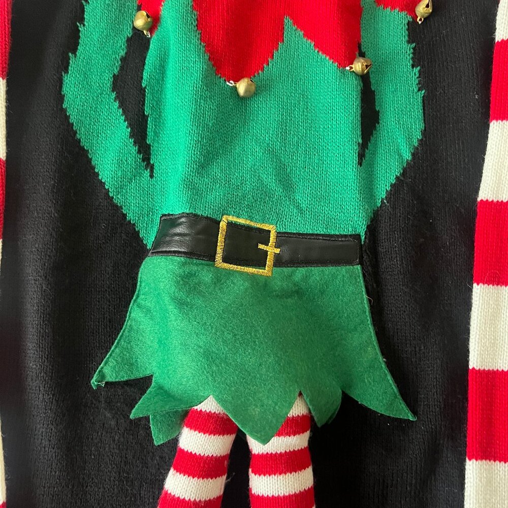 Love Always Elf Size XL Sweater Dress - Picture 4 of 5